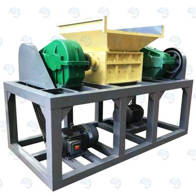 China High Efficiency Safety Long Life High Power Double Shaft Paint Bucket Paint Bucket Shredder Scrap Iron Shredder for sale