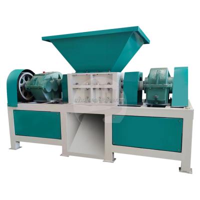 China High Efficiency Safety Long Life Manufacturers Spot Large Double Shaft Wood Shredder Medical Waste Shredder for sale