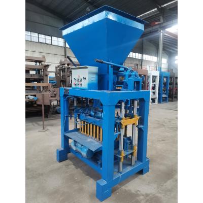 China New Building Material Stores Concrete Hollow 4-35 Block Making Machine For Sale for sale