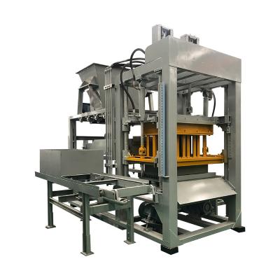 China QT6-15 Hotels Concrete Block Hollow Brick Making Machine for sale