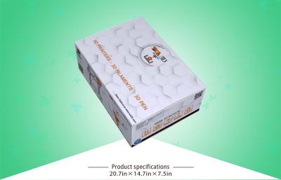 China doppel-wandiger gewölbter Kasten 350gsm CCNB CMYK für Drucker 3D zu verkaufen