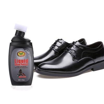 China Leather Shoes Dye Black Shoe Oil Liquid Shoe Polish Sponge Applicator for sale