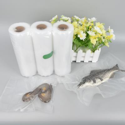 China Factory Direct Sale Food Grade PAPE Plastic Packaging Embossed Vacuum Disposable Sealer Bags For Food for sale