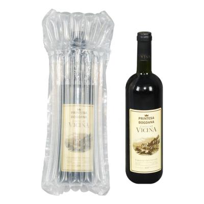 China Inflatable Air Packing Bag For Wine Bottle High Quality Column Bag Inflatable Carry Protection Air Packing Bag Used Or Wine Bottles Shipping Protective Packing for sale