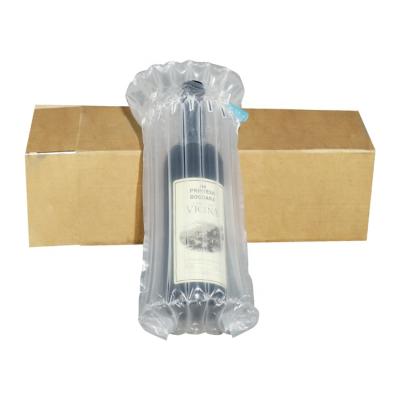 China Inflatable Air Packing Bag For Column Standard Eco-friendly Bag Inflatable Wine Bottle Transport Protection Export Air Packaging Bag Used For Wine Bottles Shipping Protective Packaging for sale