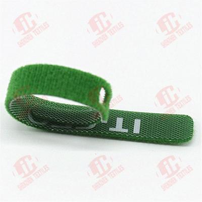 China Eco - Friendly Hook And Loop Cable Tie With Logo Binding Wire Ties Tie Straps for sale