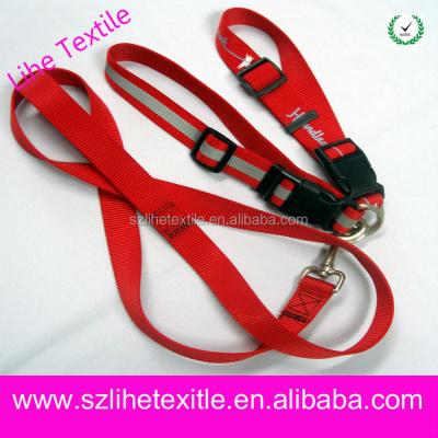 China Viable supplier custom wholesale waterproof pet collar straps/nylon webbing for sale