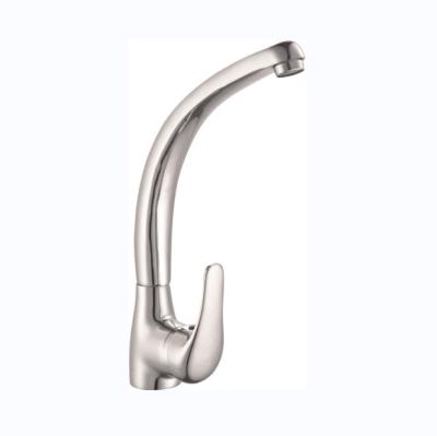 China Hot Selling Single Lever Kitchen Mixer Taps TY-B009 Metered Brass Kitchen Faucet With Stainless Steel 2 Knit Hoses for sale