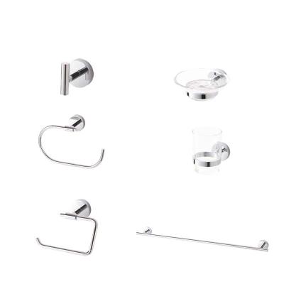 China Bathroom Accessories Brass Hook Toliet Rack Whole Set Towel Rack (CD Series) for sale