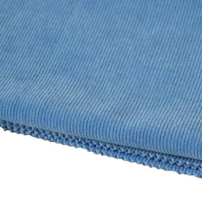 China NARROW BRUSHED CHENILLE STRIPE PLAIN Sueded DYE TO KNIT FABRIC FOR BABY AND KIDS for sale