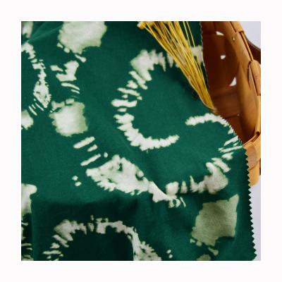 China POLY SPAN fashionable and durable sustainable DTY BRUSHED SIDE BOTH PRINTED KNIT FABRIC for sale