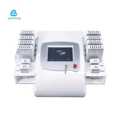 China 12 Pads 336 Dioden Lasertherapie-Maschine Tragbare Lipolaser-Körper-Schlankheits-Maschine zu verkaufen