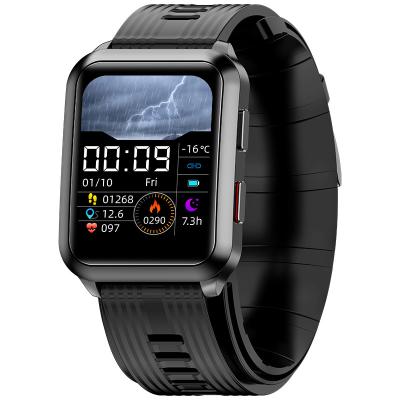 China Körpertemperatur Blutsauerstoff Smartwatch Medizingerät IP67 mit großem Bildschirm zu verkaufen