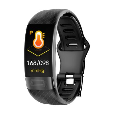 Cina ECG PPG Pedometro HR Monitor Smart Band Fitness Tracker Orologio con pressione sanguigna in vendita