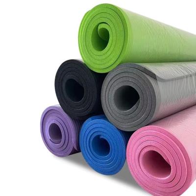 China 183 * 61 * 0,8 cm Übungs-Yoga-Matte NBR waschbare Yoga-Matten mit benutzerdefiniertem Logo zu verkaufen