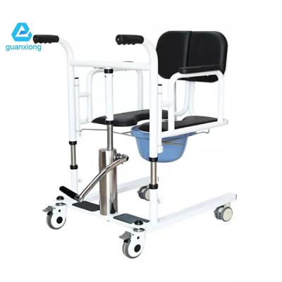 Κίνα ODM Electric Patient Adjustable Hydraulic Lift Transfer Chair 150kg φέρουσα ικανότητα προς πώληση