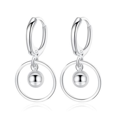 China 2021 CLASSIC jewelry fashionable cheap price brass color hot sale high quality silver color clip earrings for women stock sell fashion earring for sale