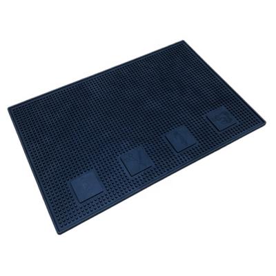 China 2021 Hot Seller New Design PVC Bar Mat Hairdressing Tool Mat Disposable With Magnet for sale