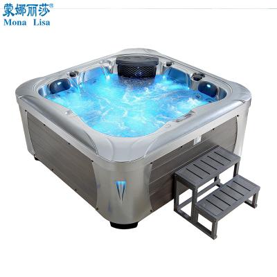 China USA imports lucite acrylic Balboa whirlpool massage acrylic outdoor SPA hot tub M-3398 for sale