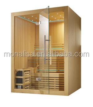 China 2016 Newest Design Monalisa Dry Steam Sauna Dry Room With Harvia Stove M-6030 for sale