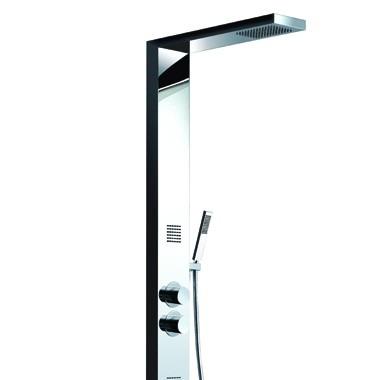 China With indoor diverter stainless steel shower column for sale