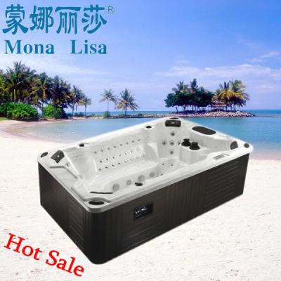 China American LUCITE Monalisa 10 Person Acrylic Outdoor Spa Hotel Hot Tub for sale