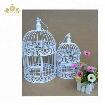 China Eco-friendly white wedding birdcage decoration for sale