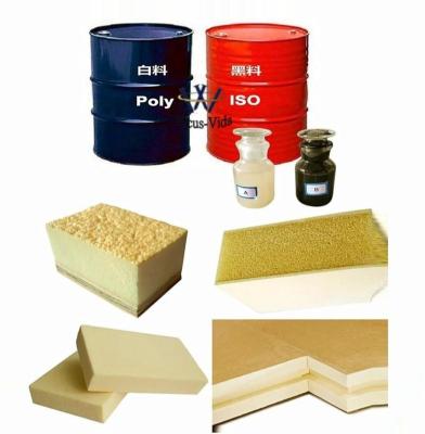 China Polyurethane PU Foam Blend Polyol / MDI Isocianato Matéria-prima CAS n.o 9003-11-6 à venda