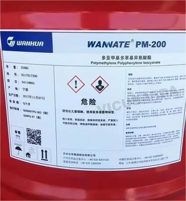 China Wanhua Mdi Pm-200 Poly Polyol com mistura competitiva de poliuretano Polyol Isocyanate à venda