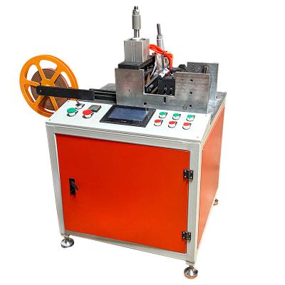 China Garment Shops PU Leather LOGO Printing Trademark Embossing Machine for sale