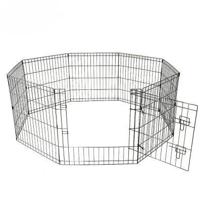 China Sustainable Factory Direct Sale High Quality Thick Wire Outdoor Pet Fence Playpen for sale