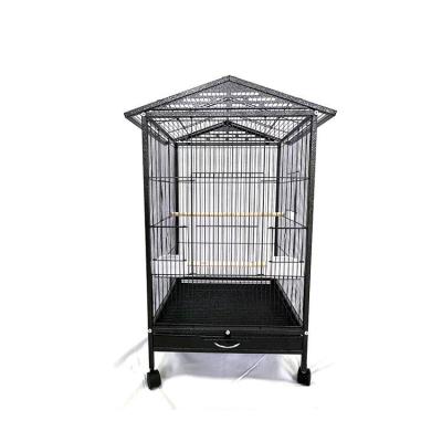 China Newcomer Galvanized Square Tube Bird Cage Sustainable For Home And Outdoor Use for sale