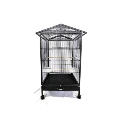 China Newcomer Galvanized Square Tube Finch Cage For Home And Outdoor Use Sustainable for sale