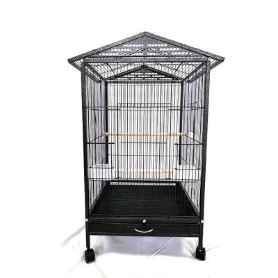 China Newcomer Galvanized Square Tube Cockatiel Cage Sustainable For Home And Outdoor Use for sale