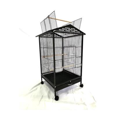 China Newcomer Galvanized Square Tube Parakeet Cage Sustainable For Home And Outdoor Use for sale