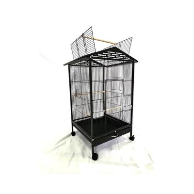 China Newcomer Galvanized Medium Square Tube Bird Cages Sustainable For Home And Outdoor Use for sale