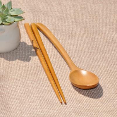 China Sustainable Picnic Flatware Fork Case Set Korean Spoon And Cutlery Chopstick for sale