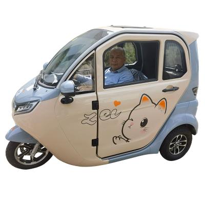 中国 塗られた60V 32Ah電池の電気乗客の三輪車 販売のため