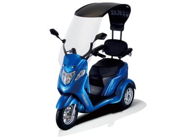 China La pequeña vespa de la movilidad del OEM 60V 500W, ABS 3 rueda la vespa eléctrica con la cubierta en venta