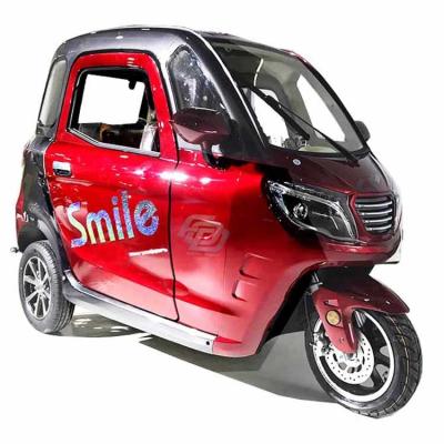 China 3 Seats Brushless Sunroof Electric Enclosed Scooter for sale