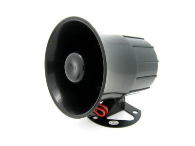 China 12V DC Electronic Security Alarm Siren with sound , Strobe for Fire emergency for sale