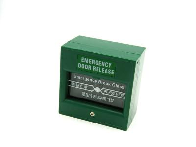 China Reset fire Manual Alarm Call Point , Green and explosion proof for sale