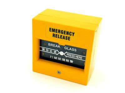 China Yellow Manual Alarm Call Point , weatherproof emergency call point for sale