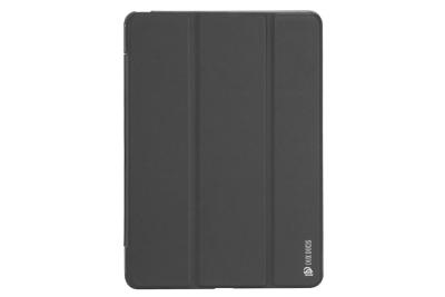 China Black IPad Protective Case Auto Sleep Wake PU Leather Foldable Easy Install for sale