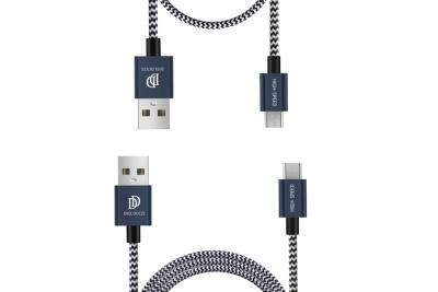 China Fashion Android Data Cable USB 2.0 , Nylon Braided Wire Mobile USB Cable for sale