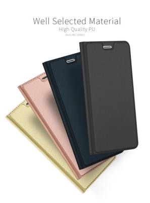 Κίνα Περίπτωση δέρματος Xiaomi Y1 PU, σκοτεινή γκρίζα κινητή κάλυψη κτυπήματος με τη υποδοχή κάρτας προς πώληση