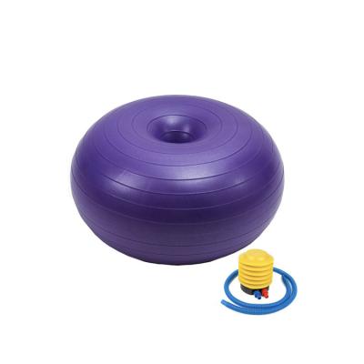 China Non Slip Workout, Core Shaping Stability Donut Exercise Fitness Swiss Ball for Yoga Pilates and Balance Training in the Gym for sale