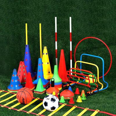 China Pe Agility Ladder Speed ​​Football Sports Training Cones Training Cueing Set for sale