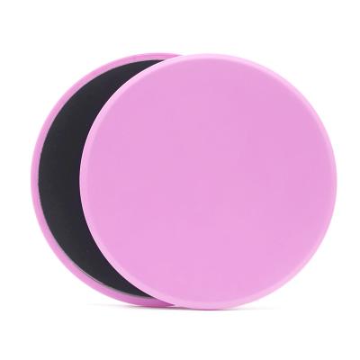 China Ab Training Customized Abdominal Exercise 17.8cm Diameter Round Pink Core Sliders for sale