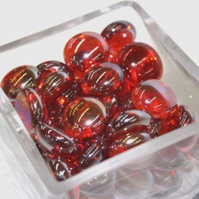 China Crafts Clear Crystal Flat Glass Marbles For Home Decoration for sale